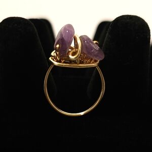 😌Calming✨'Serenity' Hand-wrapped Ring💜